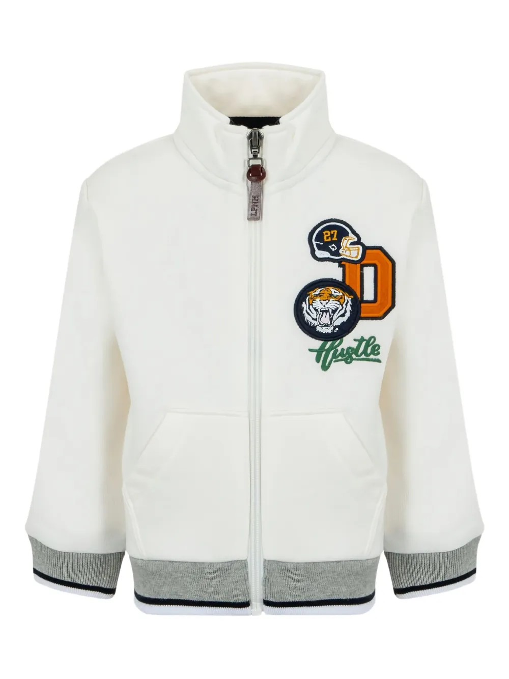 Lapin House Embroidered-patch Tracksuit Set In Black