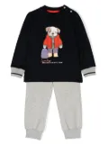 Lapin House graphic-print jersey tracksuit - Grey
