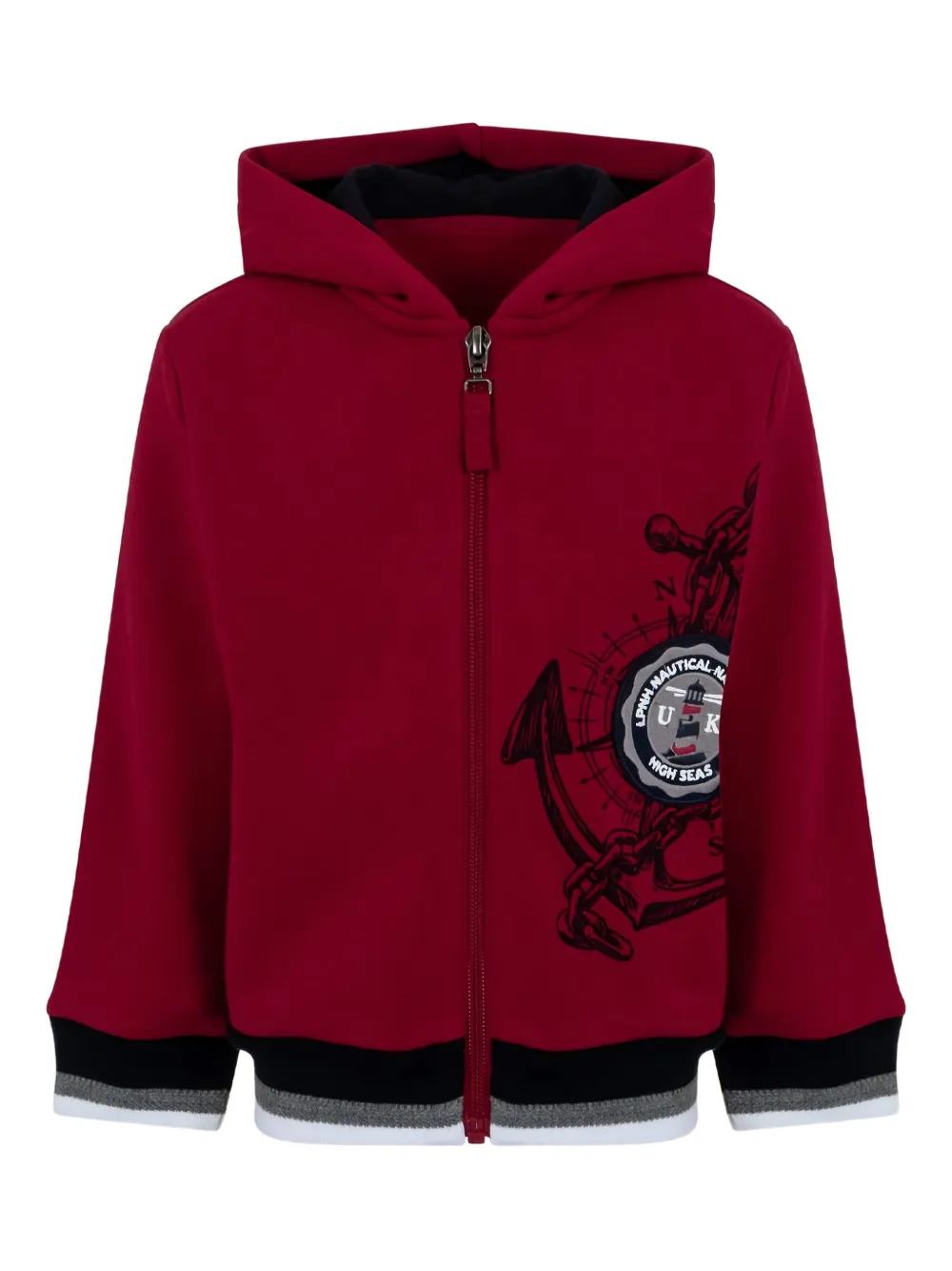 Lapin House Anchor-print Tracksuit Set In Blue