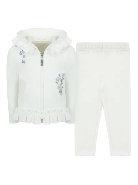 Lapin House floral-print cotton tracksuit 