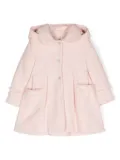 Lapin House pleated tweed coat - Pink