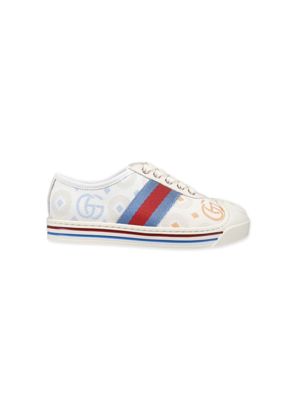 Gucci Kids Double G sneakers White