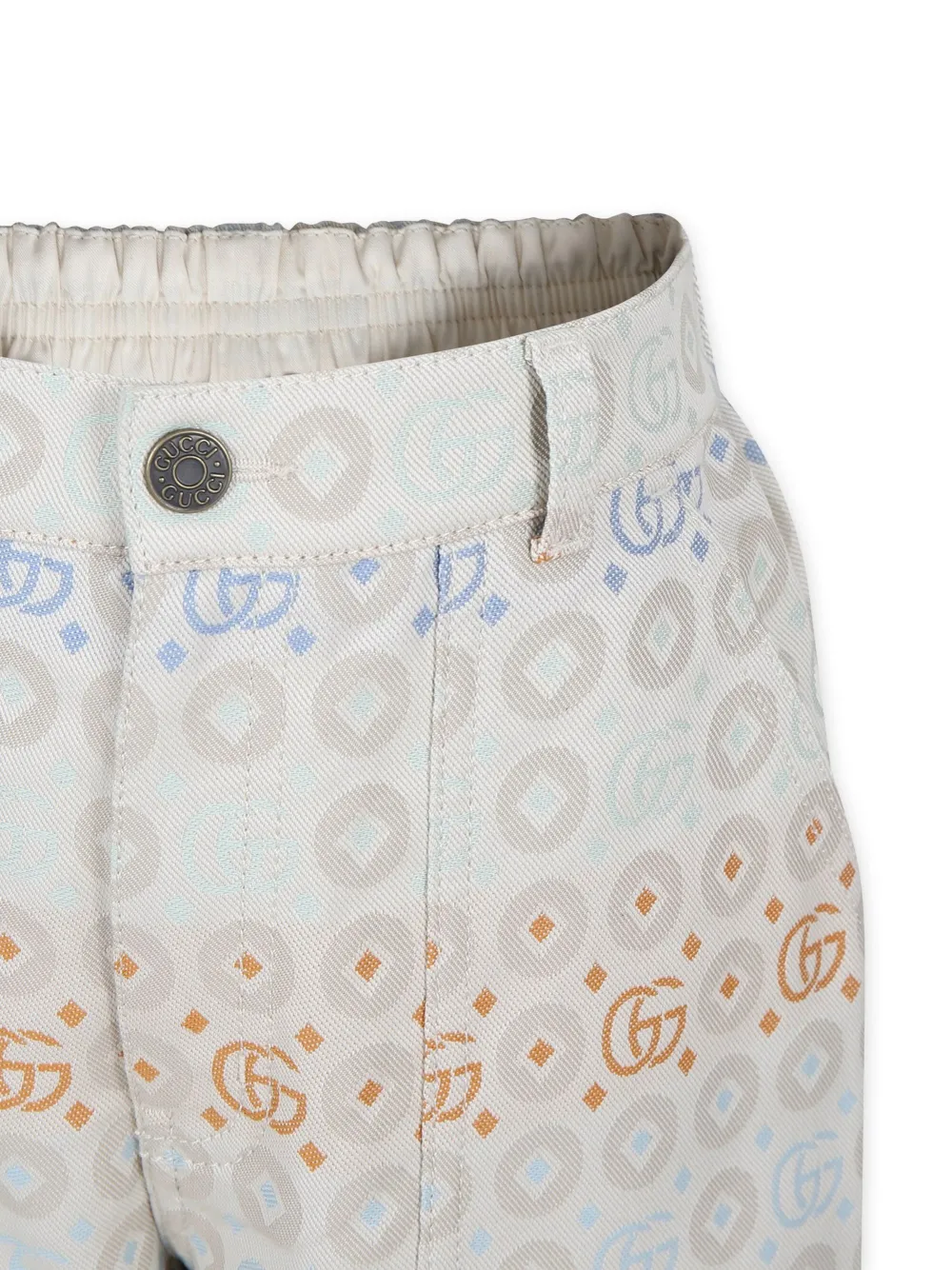 Gucci Kids GG katoenen broek Beige