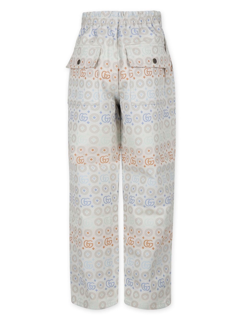 Gucci Kids GG cotton trousers - Neutrals