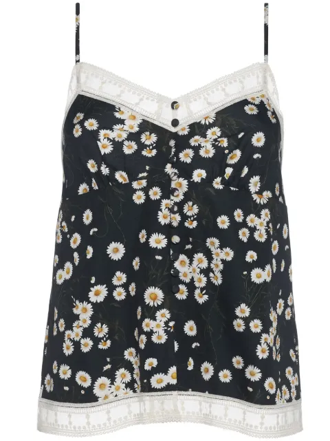 ERES Toi floral-print pajama top 
