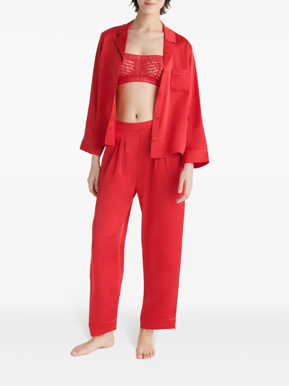 ERES Convive blouse Rood