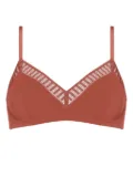 ERES Madeleine Graphic triangle bra - Brown