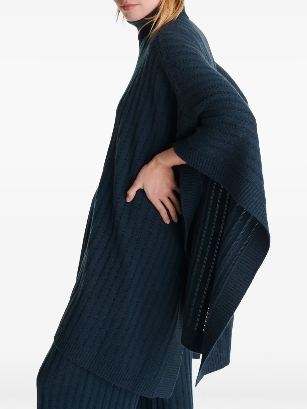 ERES Magnifique poncho Blauw