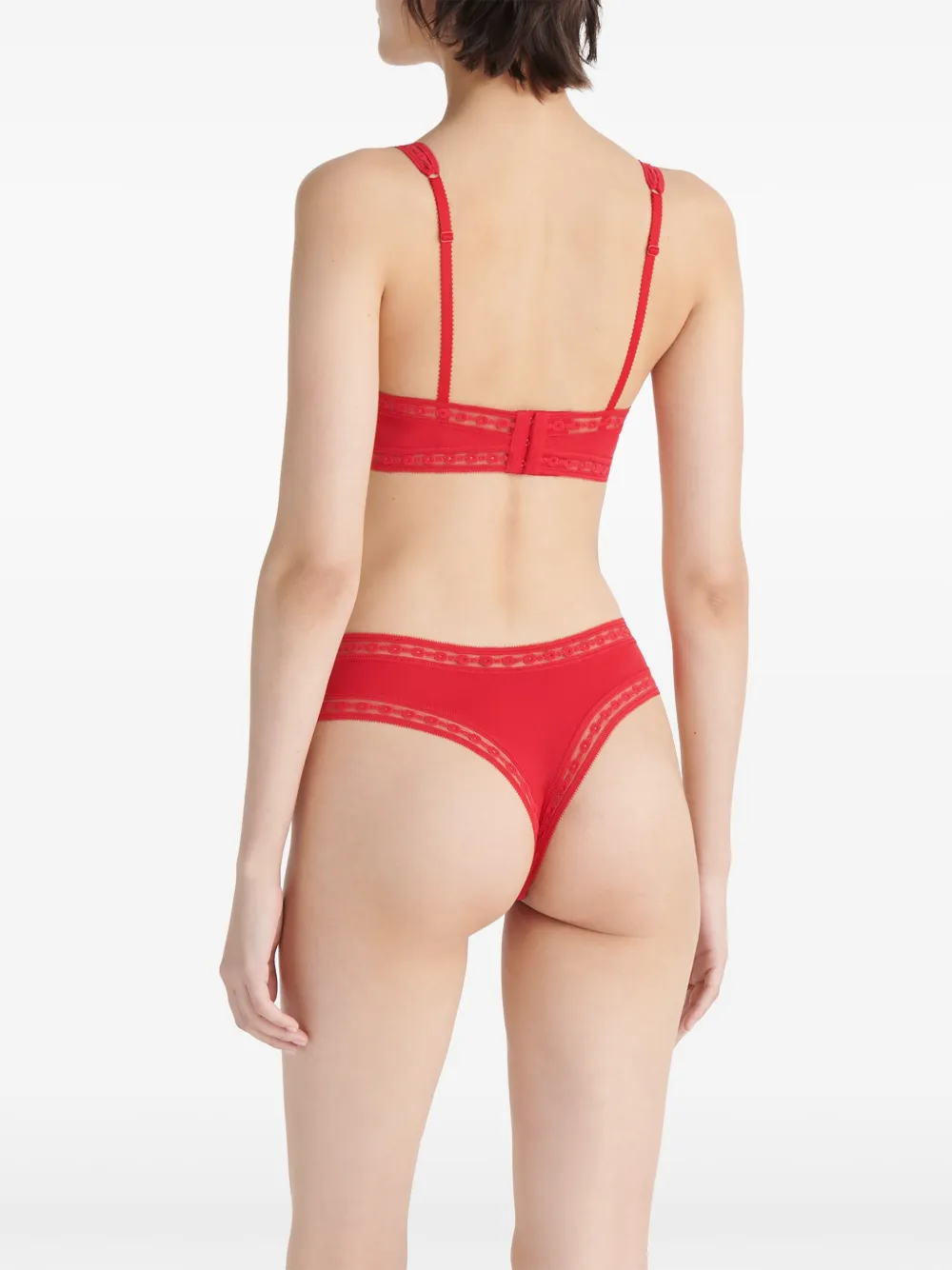 ERES Sublime cropped top Rood