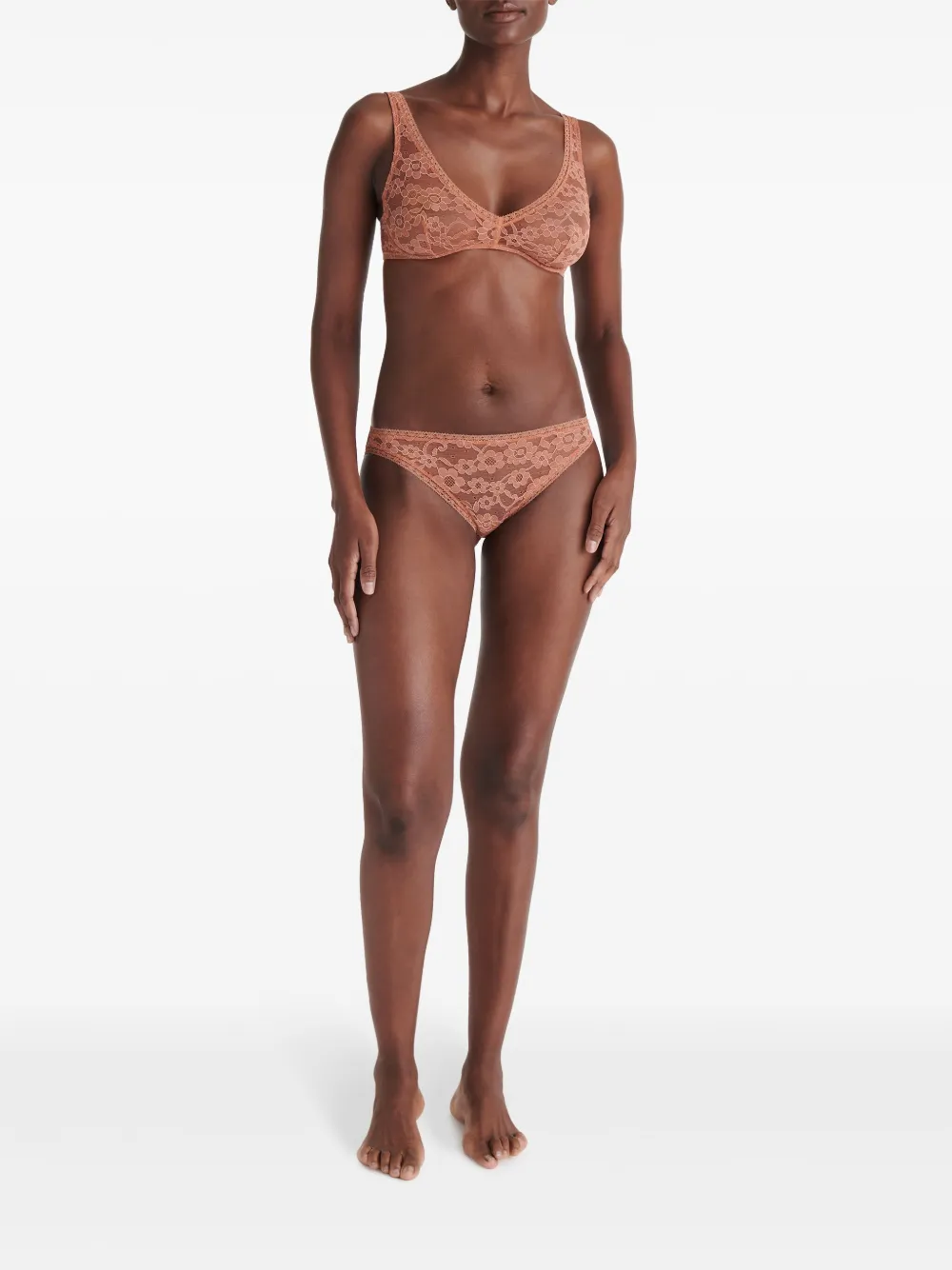 ERES Savante slip met kant Beige