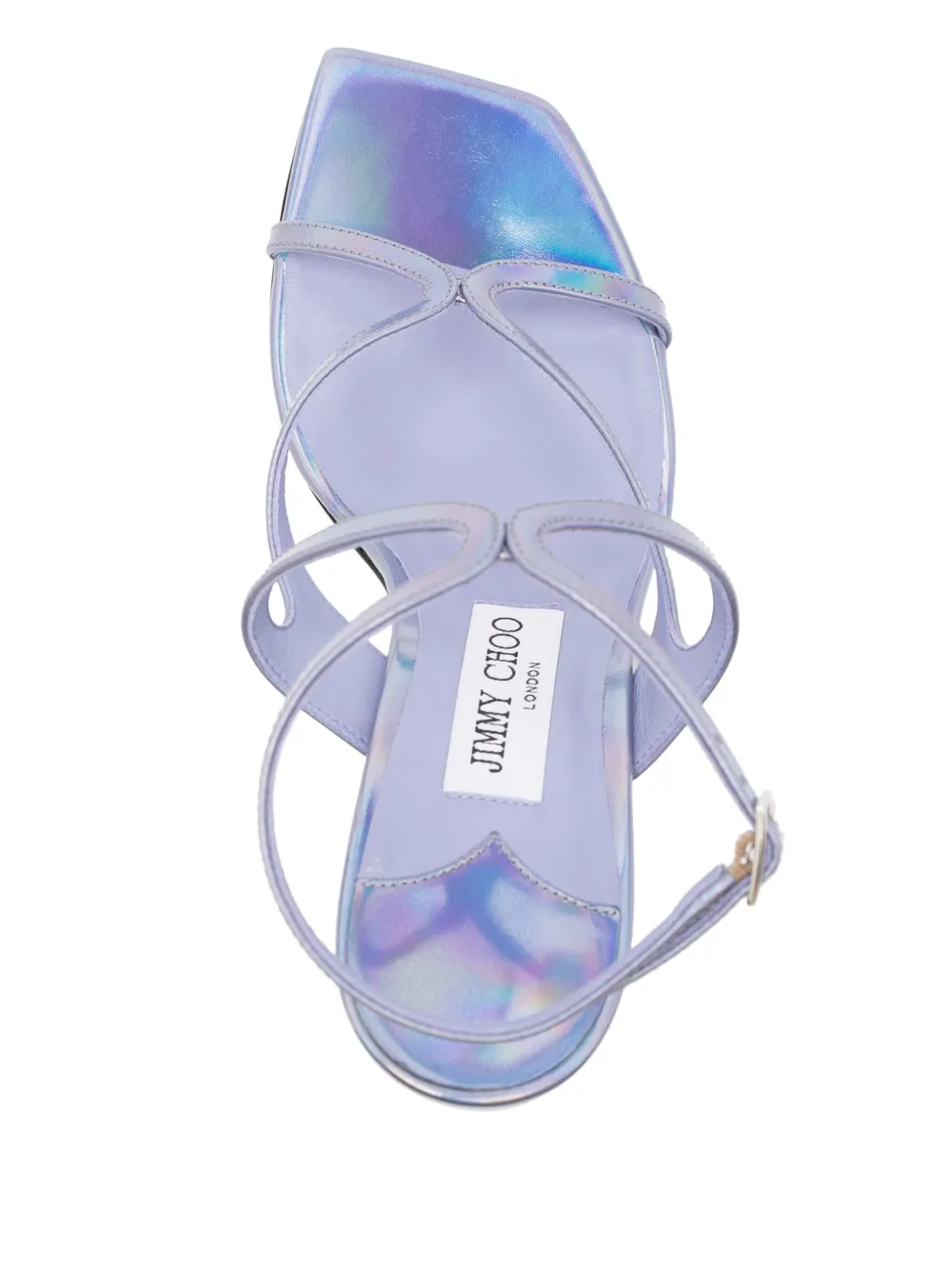 Jimmy Choo 85mm Azie sandals Purple