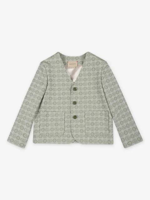 Gucci Kids blazer Double G