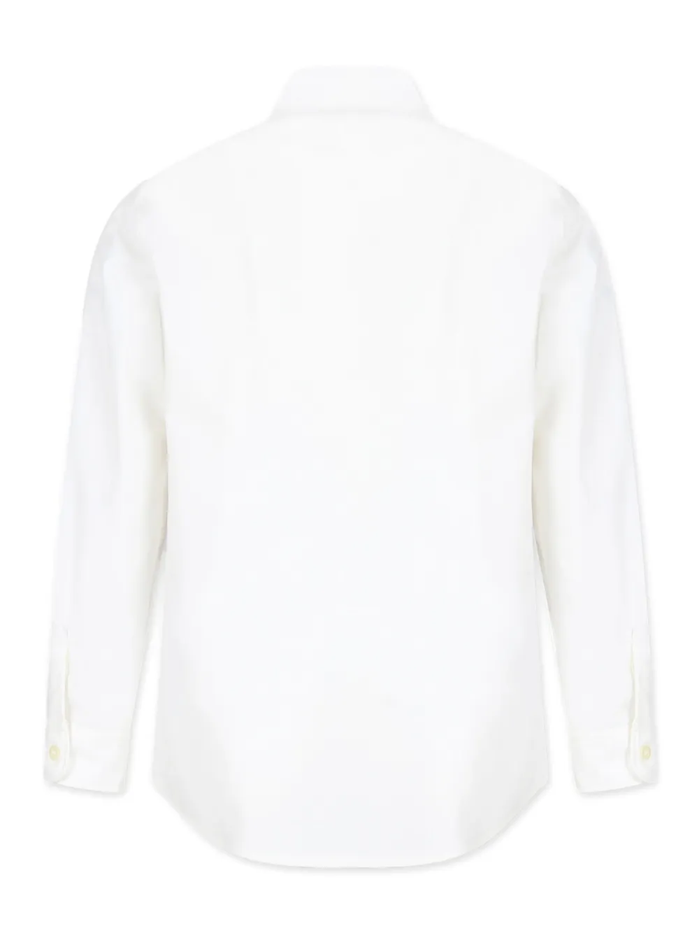 Gucci Kids long-sleeve cotton shirt - White