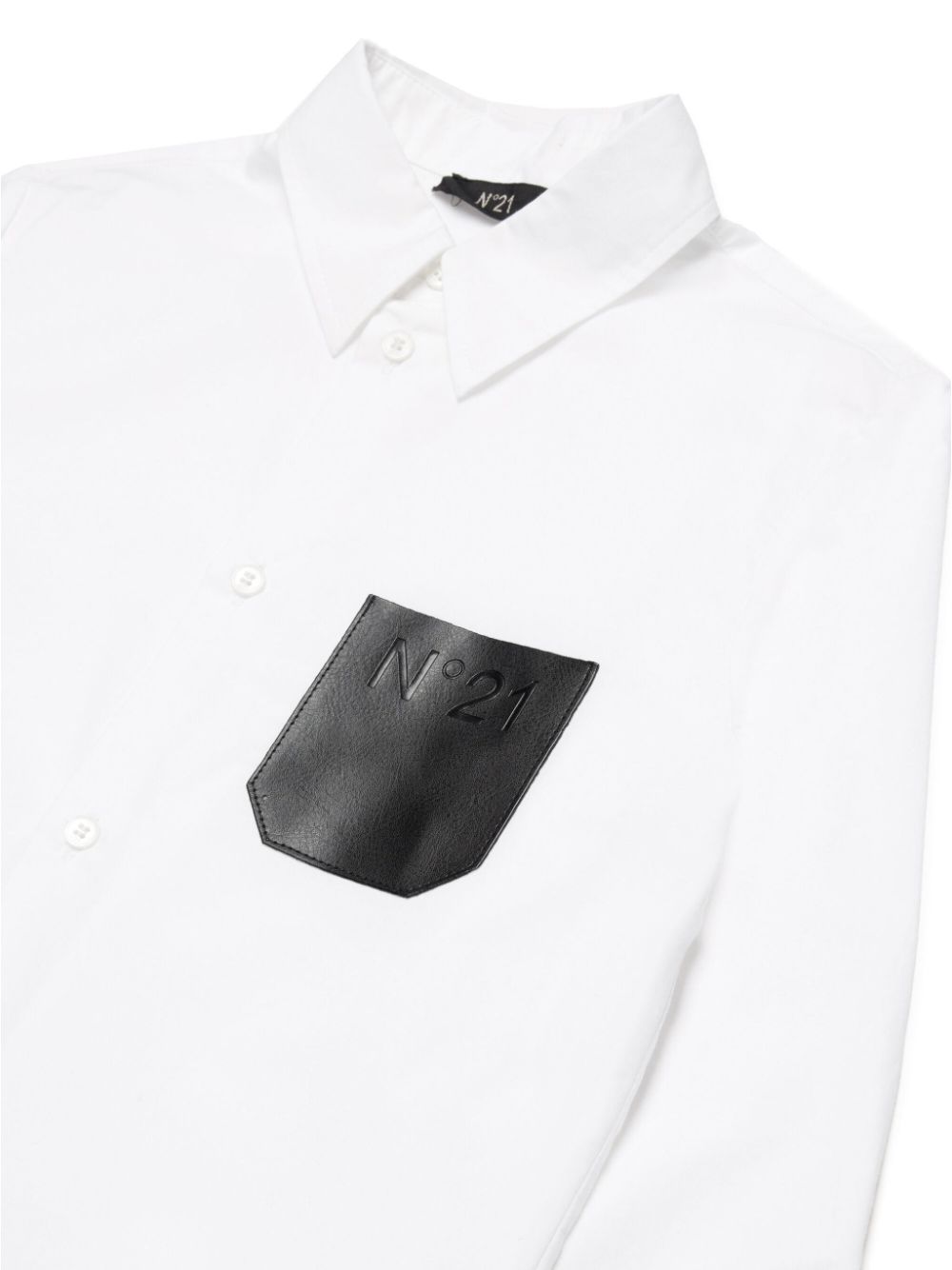 N°21 LONG-SLEEVE COTTON SHIRT 