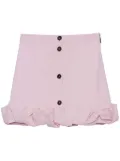 MSGM ruffled mini skirt - Pink