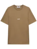 MSGM Impact T-shirt - Brown