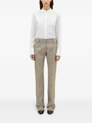 パンツ MSGM Woman Pants White 3841MDP16257106 02 Pants and shorts for women: casual, fashion - MSGM Official