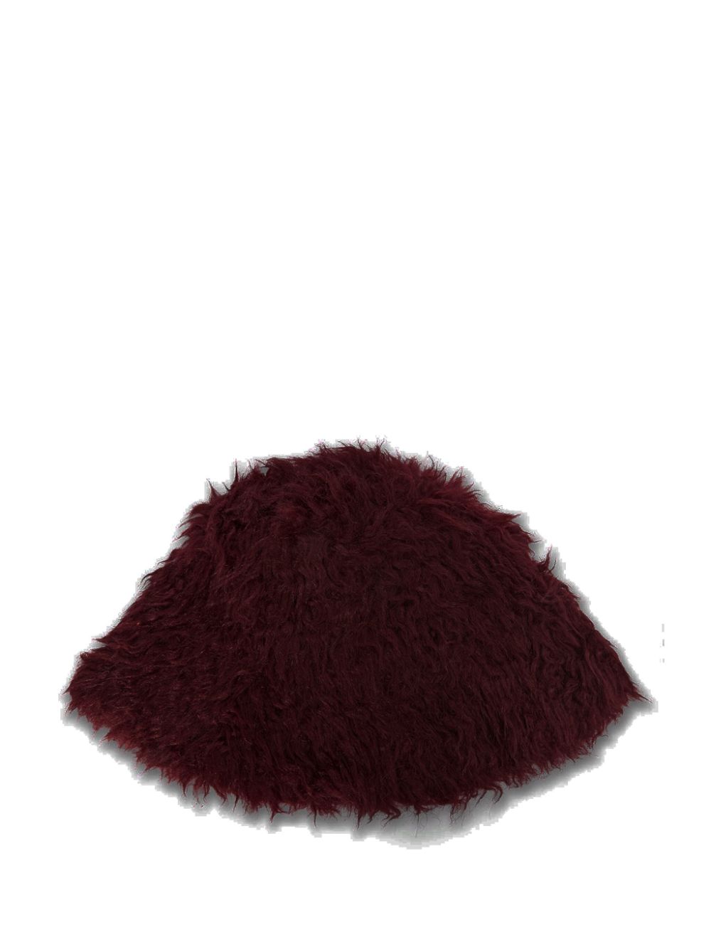 faux-shearling hat