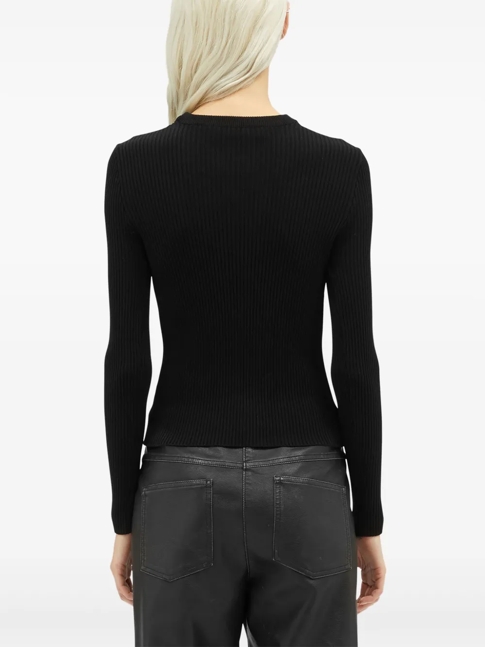 MSGM Uitgesneden top Zwart