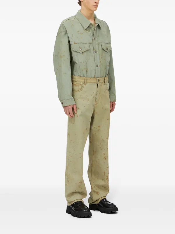 【関税込み】MSGM ブルー フェード デニムジャケット MSGMのブルー フェード デニムジャケットがセール中