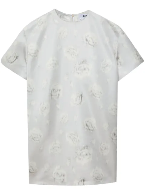 MSGM floral-print mini dress