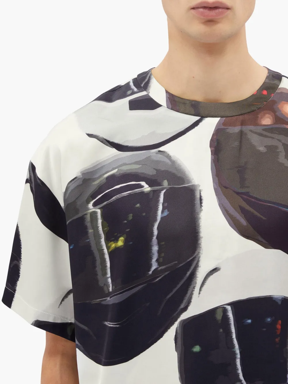 Tシャツ・カットソー MSGM Men T-shirt White 3840MM141257002 01 27807686_57596619_600.jpg