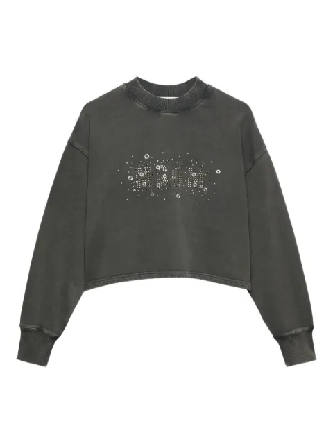 MSGM sweat à logo strassé