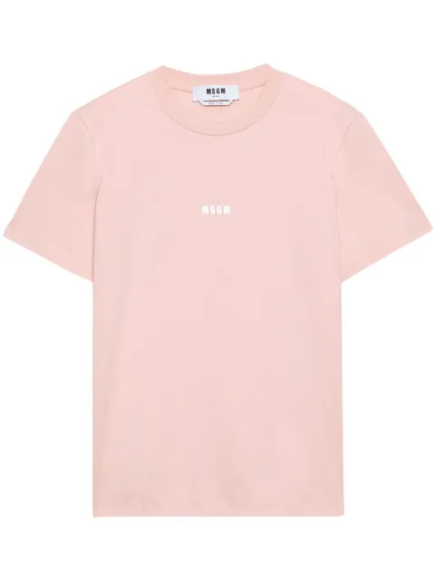 MSGM logo-print cotton T-shirt