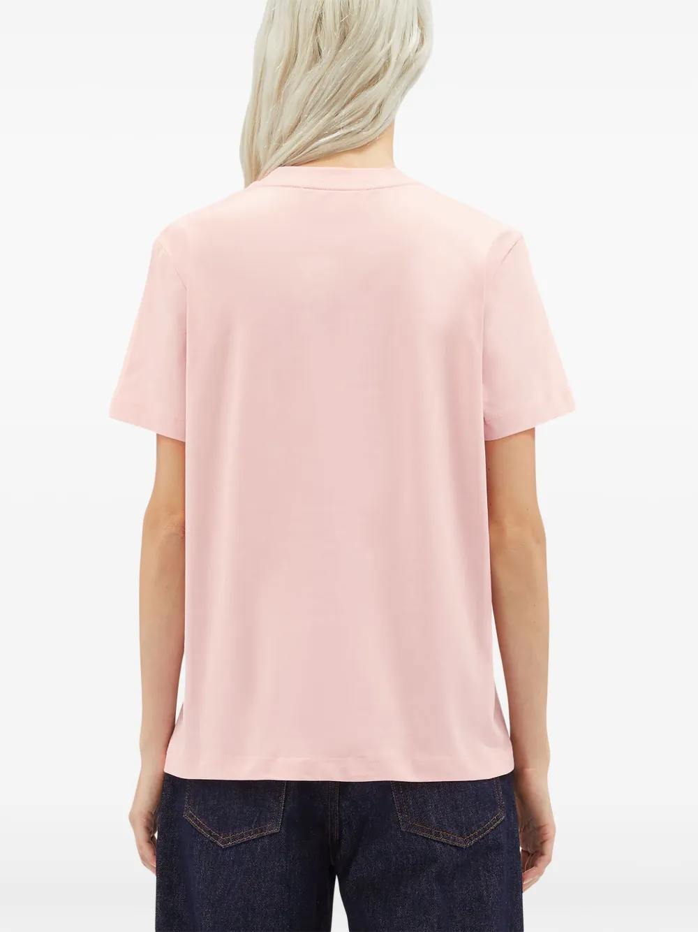 MSGM T-shirt met logoprint Roze