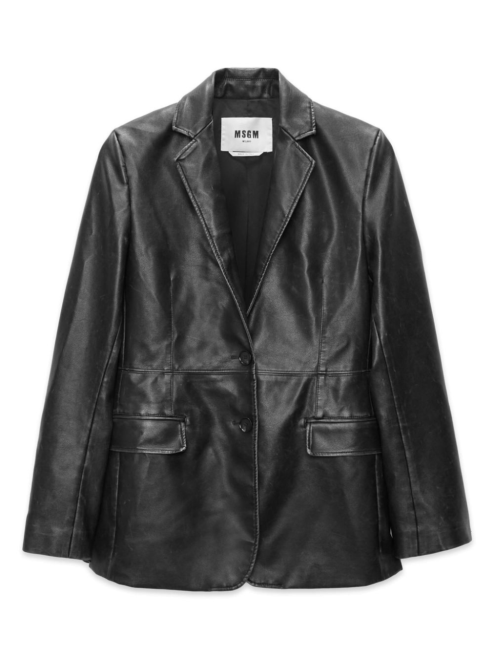 Affordable Marni single-breasted leather blazer Women