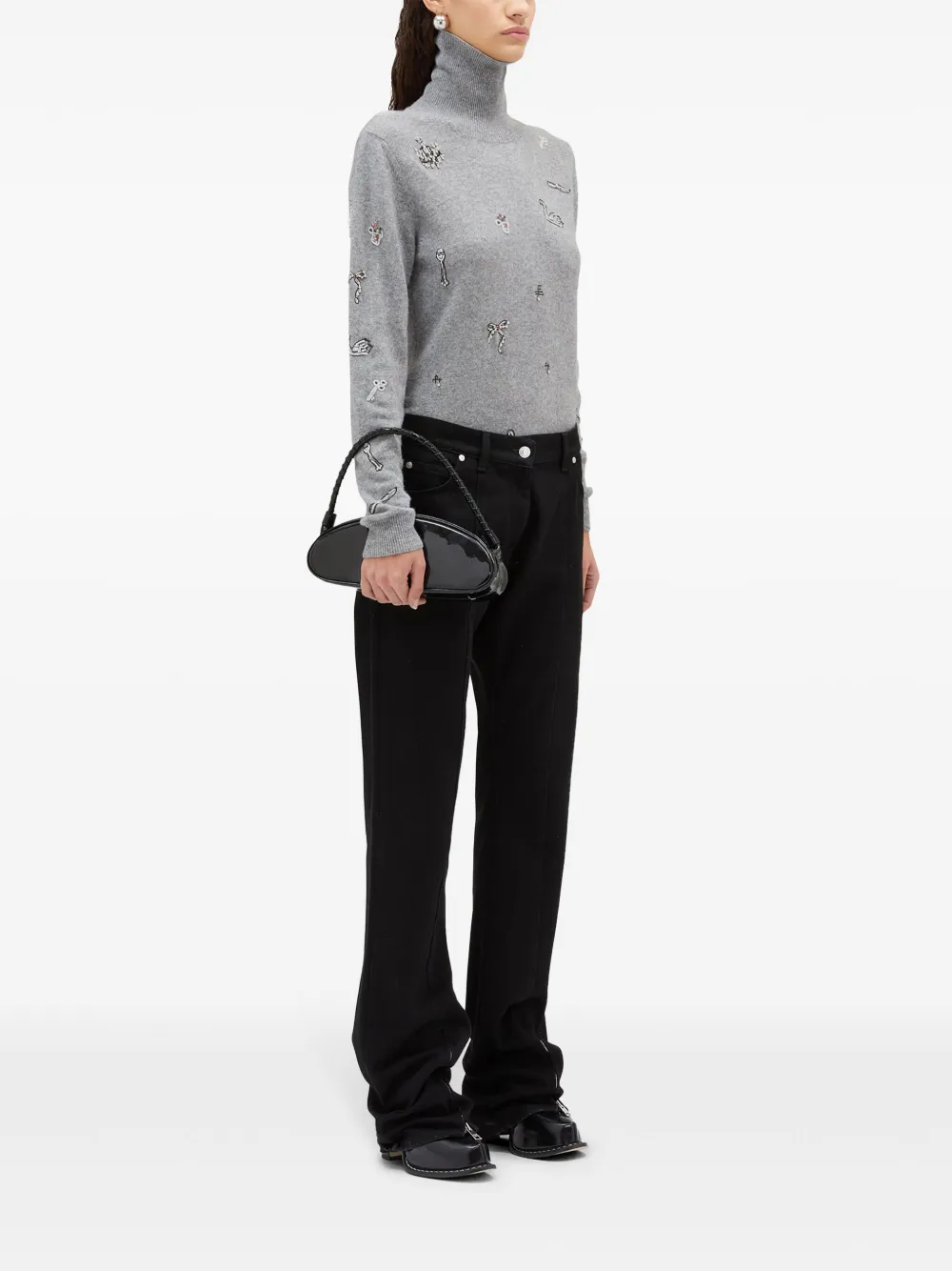 MSGM suéter con cuello de tortuga | Suéteres | Image 2