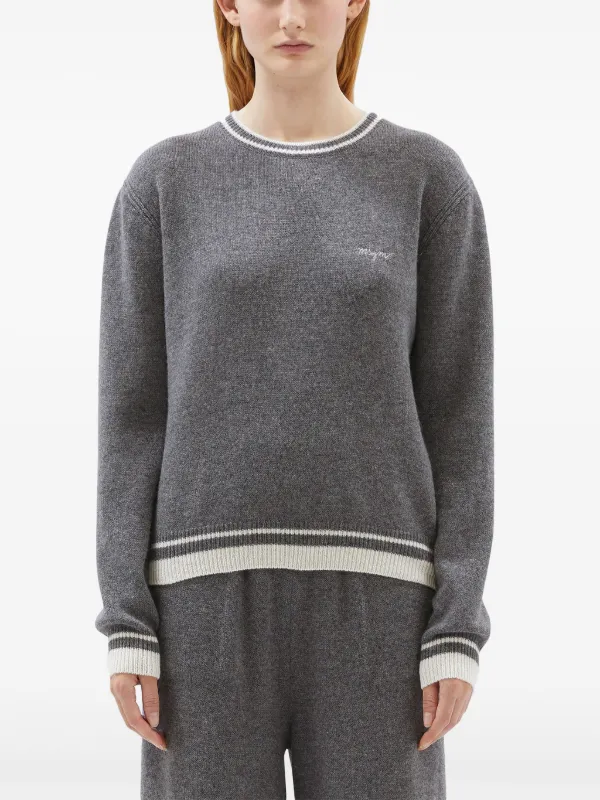 スウェット・トレーナー MSGM EMBROIDERED FLEECE SWEATSHIRT WITH ZIP MSGM - EMBROIDERED FLEECE SWEATSHIRT WITH ZIP - Eleonora Bonucci