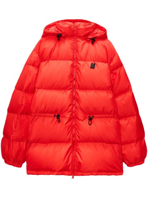 MSGM zip-up padded coat