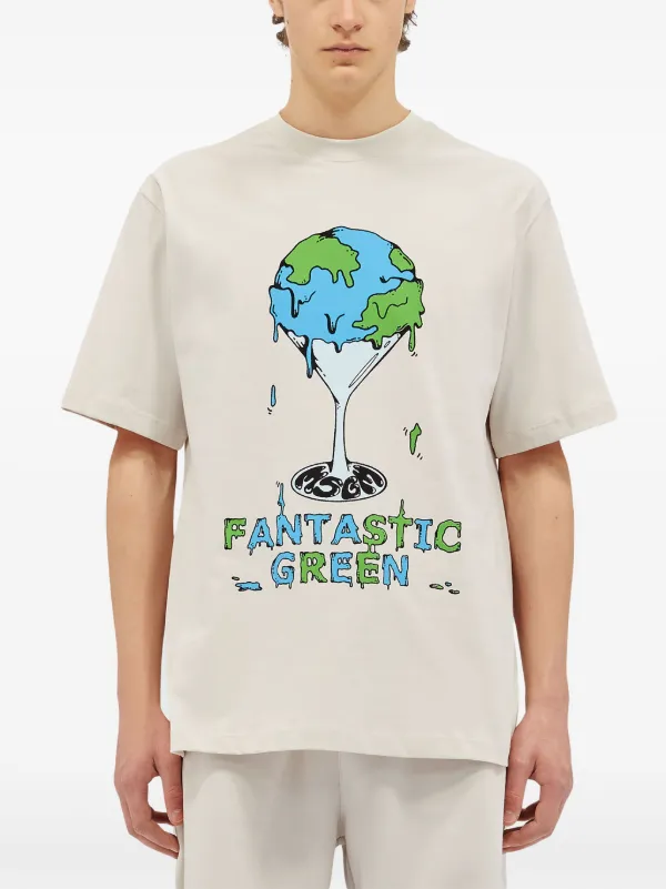 MSGM グラフィック Tシャツ | ニュートラル | FARFETCH JP 