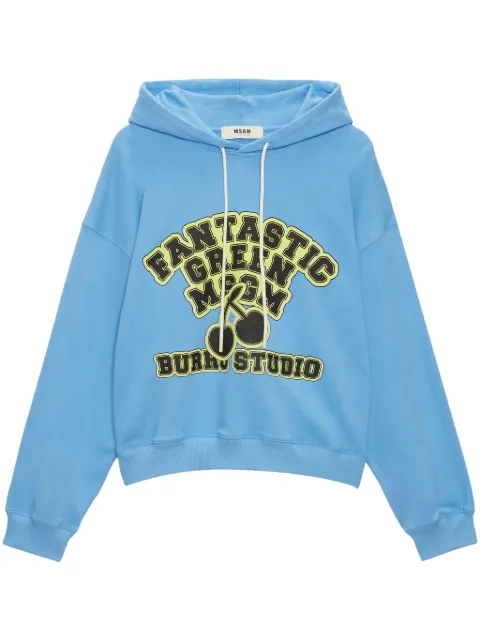 MSGM hoodie con logo estampado