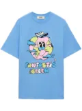 MSGM graphic-print T-shirt - Blue