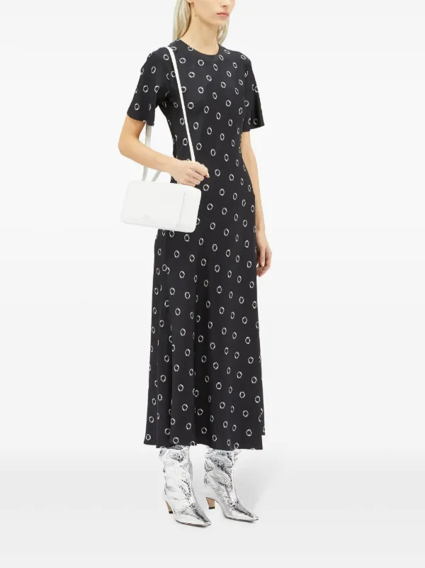 MSGM ルチェトスリムフィットトレス 3841MDA37257106 18 M2373 チビ袖ドルマンポケT(F チャコール): トップス - RNA