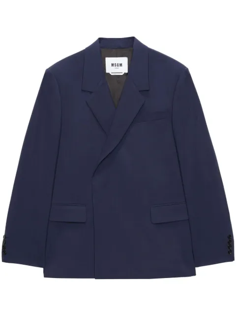 MSGM Blazer com abotoamento duplo