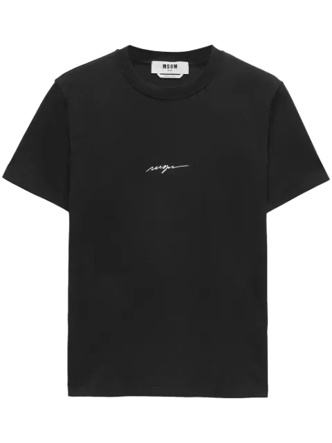 MSGM logo-print cotton T-shirt 