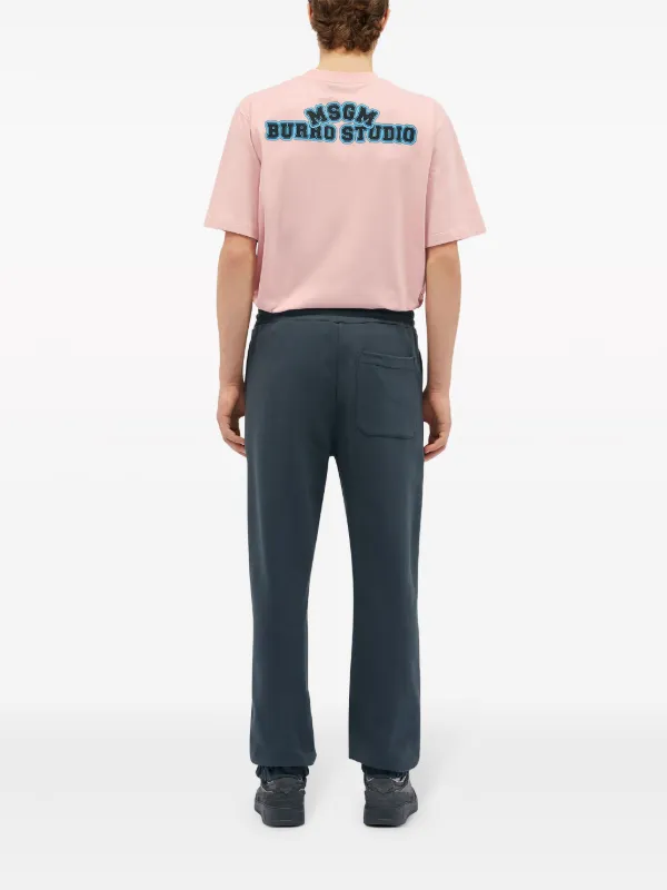 ボトムスその他 MSGM JOGGING PANTS WITH LOGO PRINT (2000MDP500_20000494) MSGM ロゴ ジョガーパンツ | グレー | FARFETCH JP