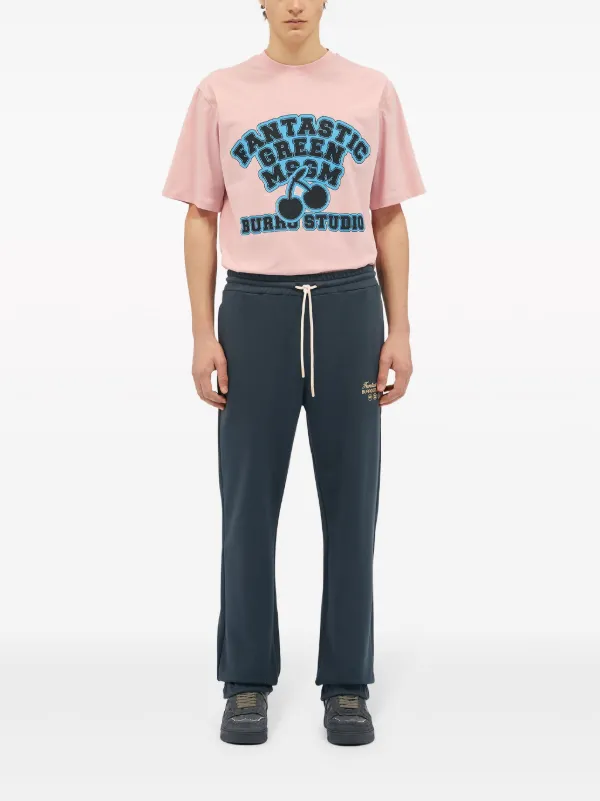 ボトムスその他 MSGM JOGGING PANTS WITH LOGO PRINT (2000MDP500_20000494) MSGM ロゴ ジョガーパンツ | グレー | FARFETCH JP