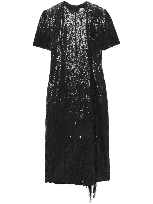 MSGM スパンコール ドレス | ブラック | FARFETCH JP