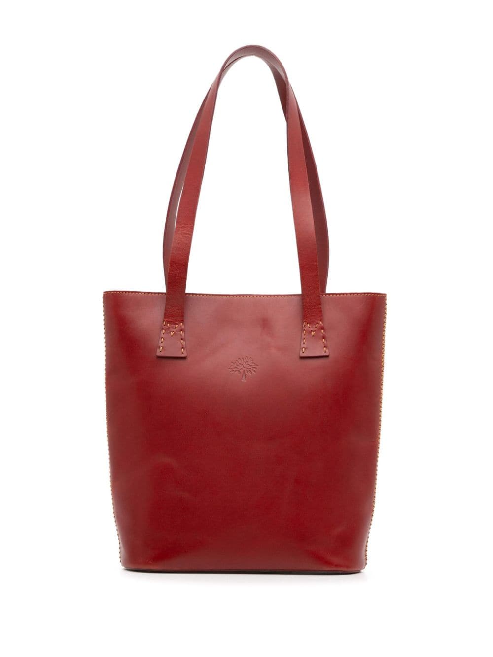 Pre-owned Mulberry 2000-2015 Leather Tote Bag In Red