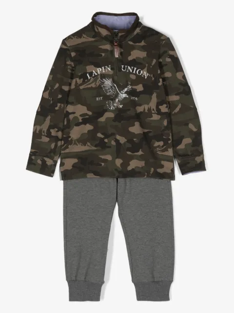 Lapin House camouflage-print tracksuit