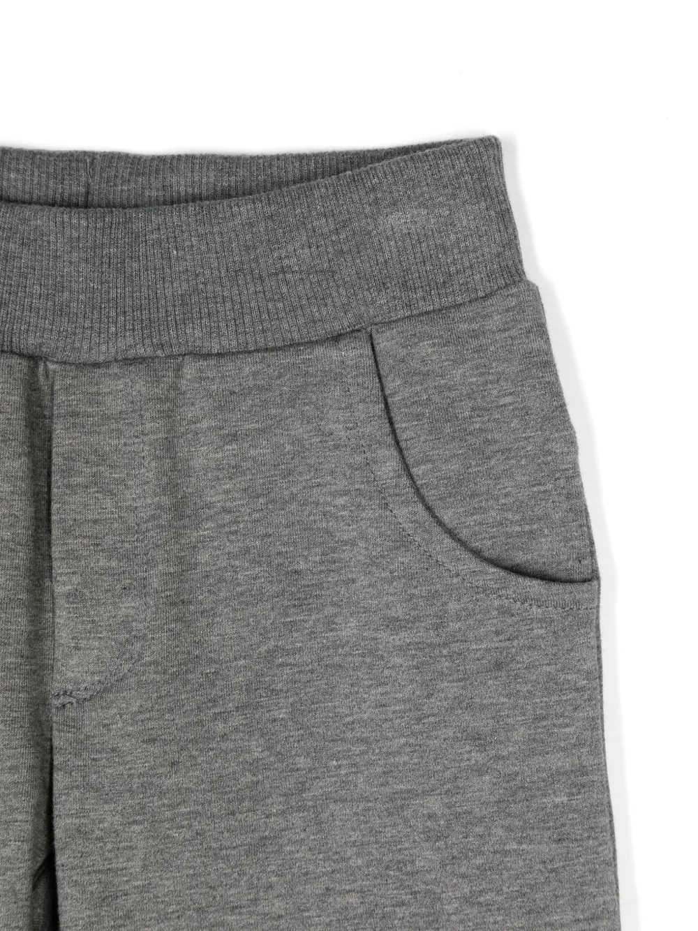 Lapin House Logo-appliqué Half-zip Tracksuit In Grey