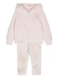 Lapin House logo-print tracksuit - Pink