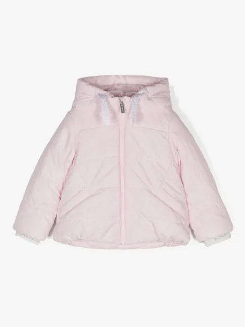 Lapin House hooded padded jacket