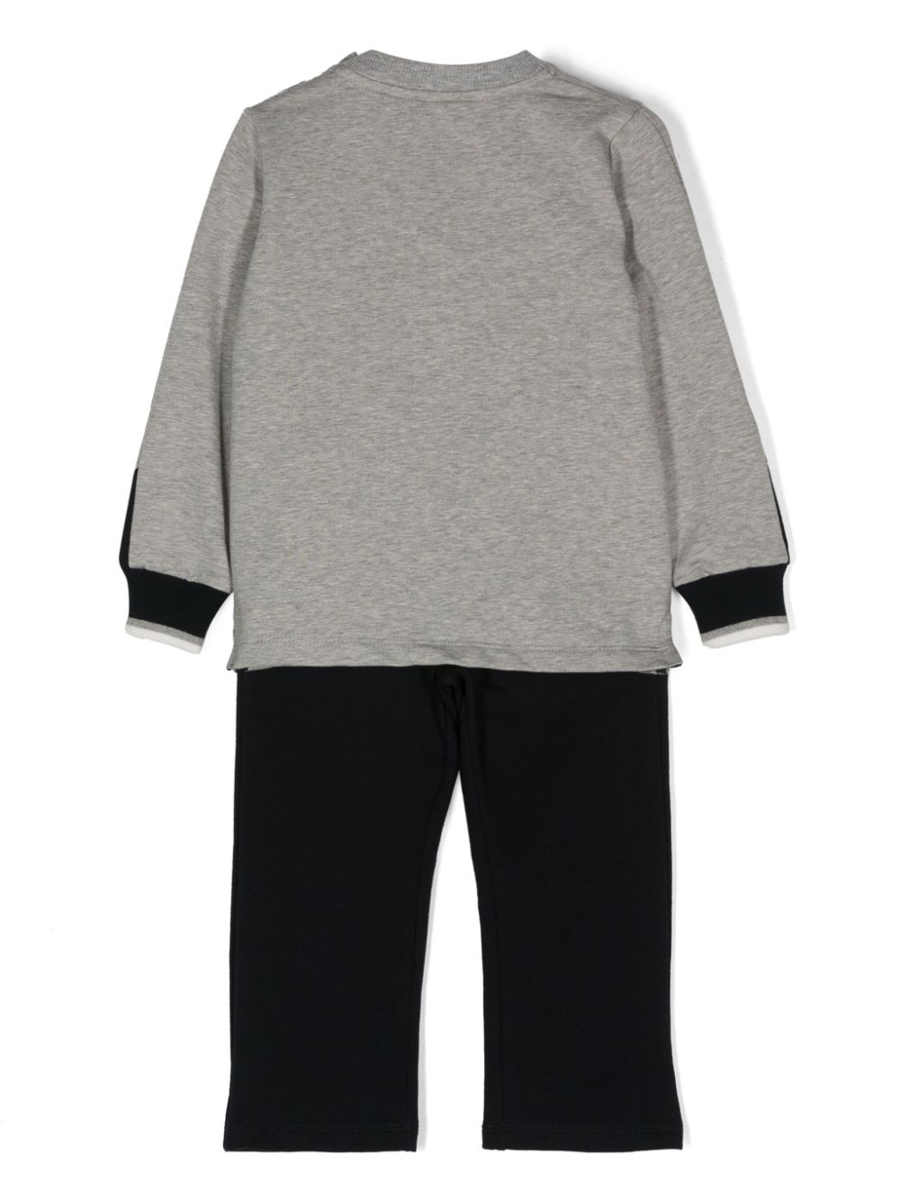 Lapin House Polar Bear-print tracksuit - Grey