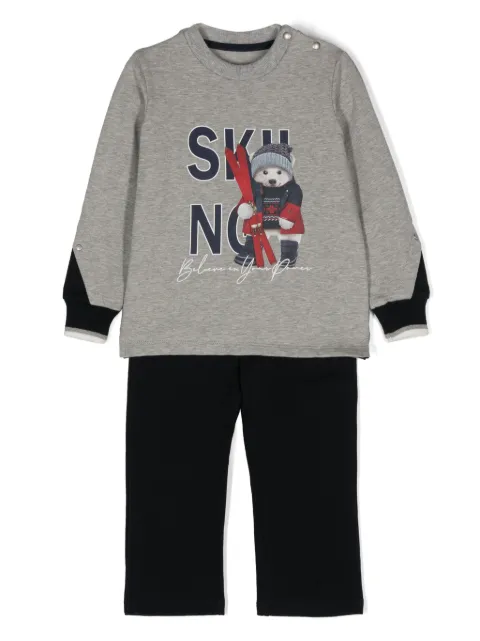 Lapin House Polar Bear-print tracksuit