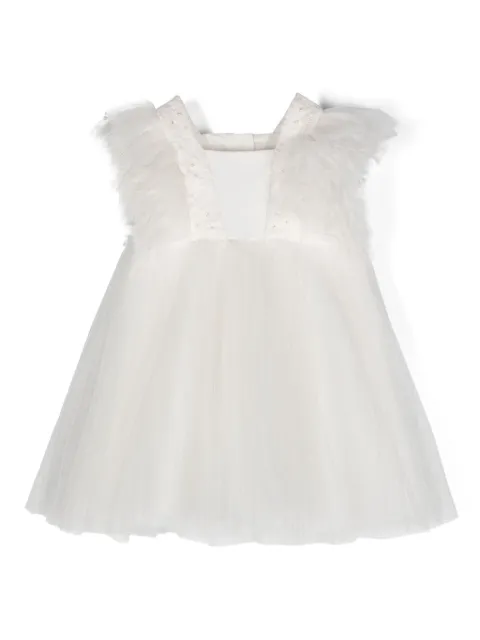 Lapin House glittered tulle sleeveless dress